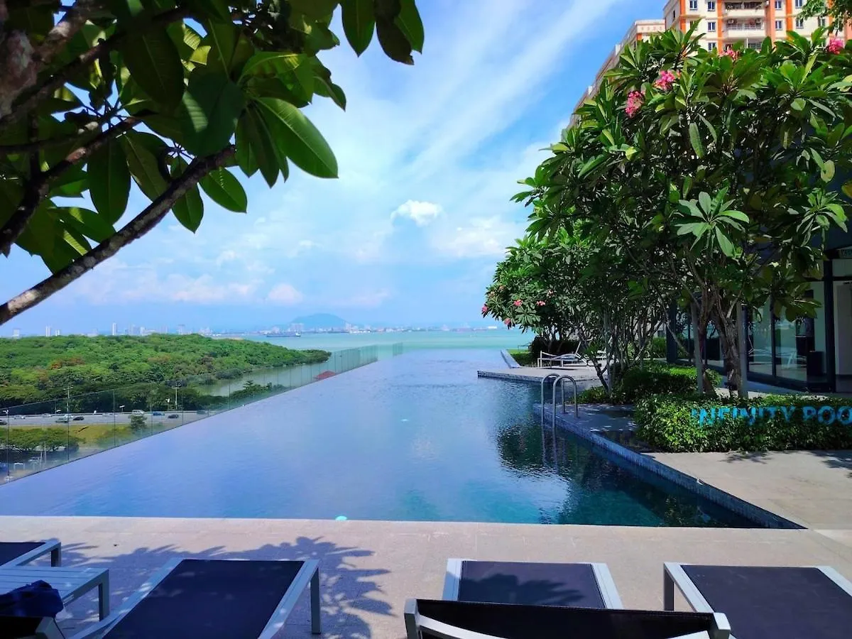 3Br-2Bath-Sea & City View New Condo In Georgetown 10Pax 0*, Джорджтаун