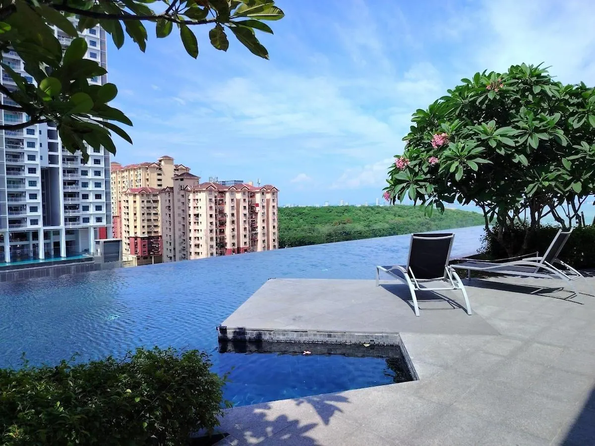 3Br-2Bath-Sea & City View New Condo In Georgetown 10Pax 0*, Джорджтаун Малайзия