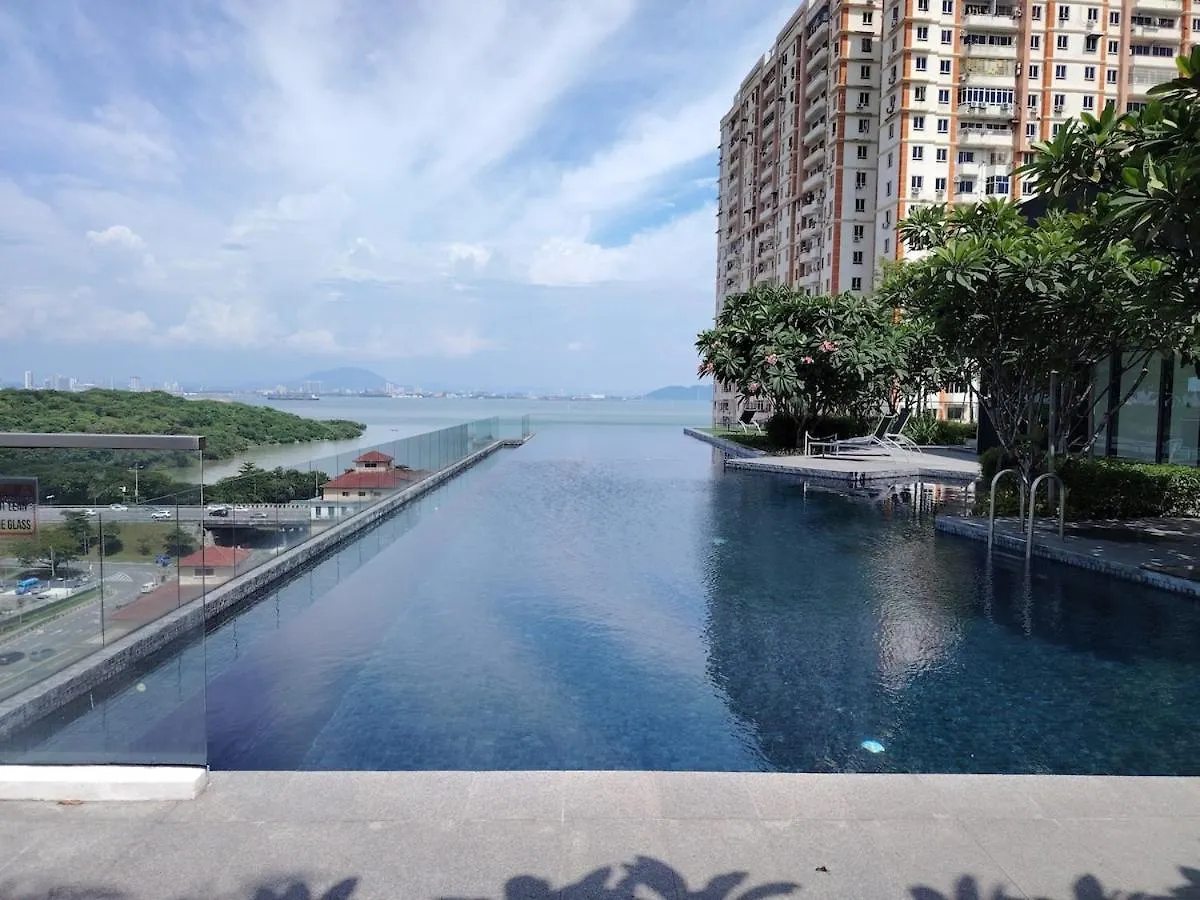 Апартаменты 3Br-2Bath-Sea & City View New Condo In Georgetown 10Pax Малайзия