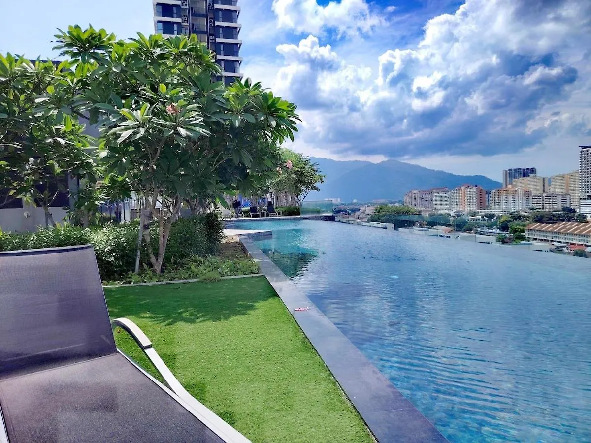 Апартаменты 3Br-2Bath-Sea & City View New Condo In Georgetown 10Pax Малайзия