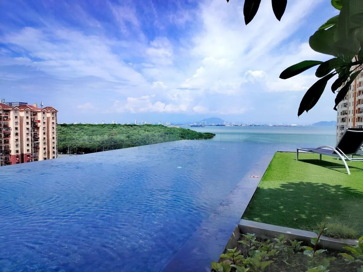 3Br-2Bath-Sea & City View New Condo In Georgetown 10Pax Апартаменты Джорджтаун